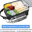 Large Capacity Leakproof Portable Lunch Box Lunch Bag | https://www.bestnamebadges.com