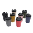 12oz Wheat Straw Coffee Tumbler | https://www.bestnamebadges.com