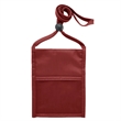 Premium Double Window RPET Recycled ID Neck Wallet | https://www.bestnamebadges.com