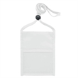 Premium Double Window RPET Recycled ID Neck Wallet | https://www.bestnamebadges.com