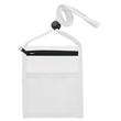 RPET Recycled Neck Wallet With Front Zipper Pocket | https://www.bestnamebadges.com