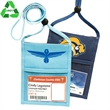 Premium Double Window RPET Recycled Pouch | https://www.bestnamebadges.com