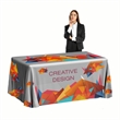 Premium Table Thorws 8ft Full Color Flowing Tablecloth | https://www.bestnamebadges.com