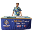 8 ft Premium Full Color Fitted Style Table Throws | https://www.bestnamebadges.com