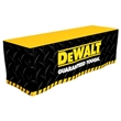 8' Premium Full Color Fitted Zipper Style Table Throws | https://www.bestnamebadges.com