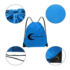 Colorful Polyester Backpack Sports Bag