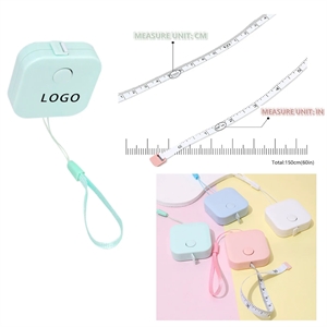 Mini Double Side Retractable Tape Measure