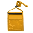 RPET Recycled Pouch With Front Zipper Pocket | https://www.bestnamebadges.com