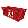 6 ft Full Color Throws Stretch Fitted Table Covers | https://www.bestnamebadges.com