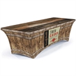 8 ft Full Color Covers Stretch FItted Table Cloth | https://www.bestnamebadges.com