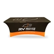 8 ft Full Color Covers Stretch FItted Table Cloth | https://www.bestnamebadges.com