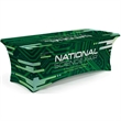 8 ft Full Color Covers Stretch FItted Table Cloth | https://www.bestnamebadges.com