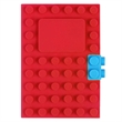 Custom Creative Building Block Silicone Student Notebook | https://www.bestnamebadges.com