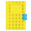 Custom Creative Building Block Silicone Student Notebook | https://www.bestnamebadges.com