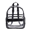 Custom Stadium approved Large Capacity Clear Backpacks | https://www.bestnamebadges.com