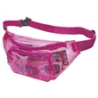 Translucent Promotional Color PVC Fanny Pack | https://www.bestnamebadges.com