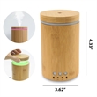 Bamboo Aromatic Essential Oil Diffuser | https://www.bestnamebadges.com
