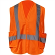 Class 2 Adjustable Breakaway Hi Vis Mesh Safety Vest | https://www.bestnamebadges.com
