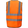 Premium Knitted Hi Vis Class 2 Safety Loop & Hook Vest | https://www.bestnamebadges.com