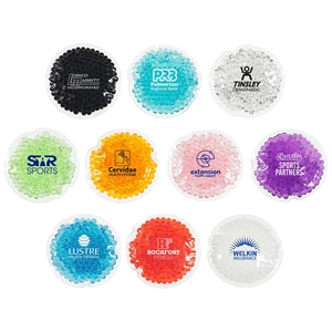 Mini Round Aqua Pearls™ Hot/Cold Pack | https://www.bestnamebadges.com