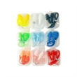 Custom Silicone Ear Plugs with String | https://www.bestnamebadges.com