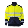 Hi Vis Class 3 Segmented Tape Safety Jacket w/ Pocket | https://www.bestnamebadges.com