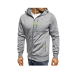 Full-Zip Hooded Sweatshirt | https://www.bestnamebadges.com