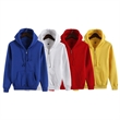 Full-Zip Hooded Sweatshirt | https://www.bestnamebadges.com