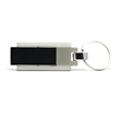 Chrome Steel With Keyring USB 2.0 | https://www.bestnamebadges.com