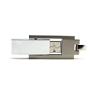 Chrome Steel With Keyring USB 2.0 | https://www.bestnamebadges.com
