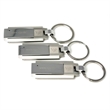 Chrome Steel With Keyring USB 3.0 | https://www.bestnamebadges.com