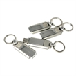 Chrome Steel With Keyring USB 3.0 | https://www.bestnamebadges.com