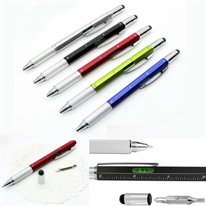 6 In 1 Multifunctional Screwdriver Measuring Stylus Pen