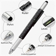 6 In 1 Multifunctional Screwdriver Measuring Stylus Pen | https://www.bestnamebadges.com
