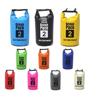 2L PVC Waterproof Dry Bag Sack for Boating Kayaking