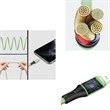 Three-In-One Fast Charging Data Cable | https://www.bestnamebadges.com