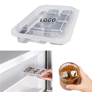 Reusable Portable Stainless Steel Ice Cube Tongs Set