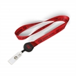 1/2" Polyester/Badge Reel Lanyard Combo | https://www.bestnamebadges.com