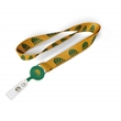 3/4" Polyester/Badge Reel Lanyard Combo | https://www.bestnamebadges.com