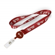 5/8" Polyester/Badge Reel Lanyard Combo | https://www.bestnamebadges.com