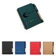 Stylish Spiral Notebook With Pen | https://www.bestnamebadges.com
