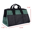 Thickened Large-capacity Custom Zippered Tool Tote Bag | https://www.bestnamebadges.com