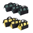 Thickened Large-capacity Custom Zippered Tool Tote Bag | https://www.bestnamebadges.com