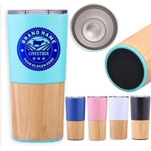 Car-Ready Stainless Steel Vacuum Insulated Coffee & Tea Cup | https://www.bestnamebadges.com