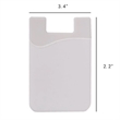 Stick-on Silicone Phone Back Pocket Wallet Card Holder | https://www.bestnamebadges.com