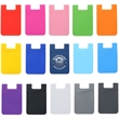 Stick-on Silicone Phone Back Pocket Wallet Card Holder | https://www.bestnamebadges.com