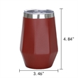 Octagonal Stainless Steel Vacuum Eggshell Thermos Cup | https://www.bestnamebadges.com