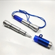 LED Light-Up Black Plastic Ink Pen Necklace Flashlight Pen | https://www.bestnamebadges.com