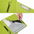 PU Leather Folder with Large Pocket and Card Slot | https://www.bestnamebadges.com