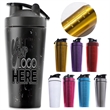 Large Capacity Stainless Steel Protein Shaker Bottle | https://www.bestnamebadges.com